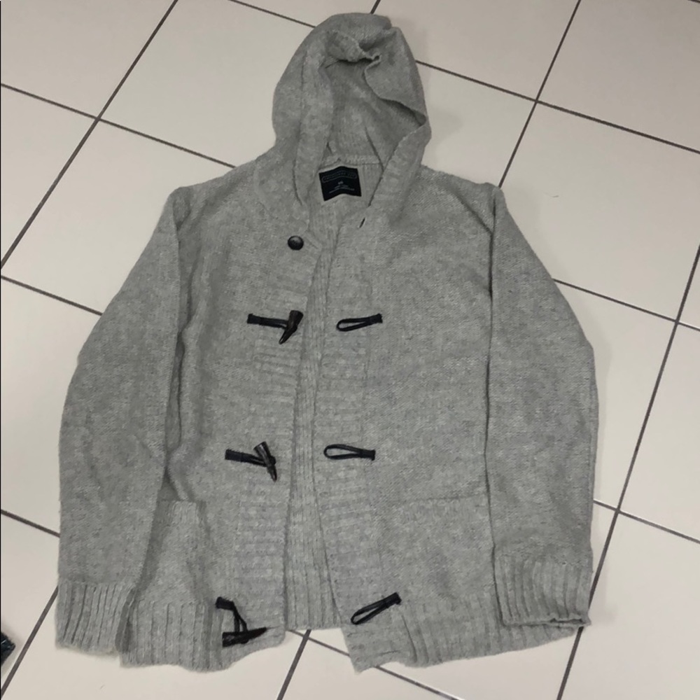 Winter time toggle sweater for men